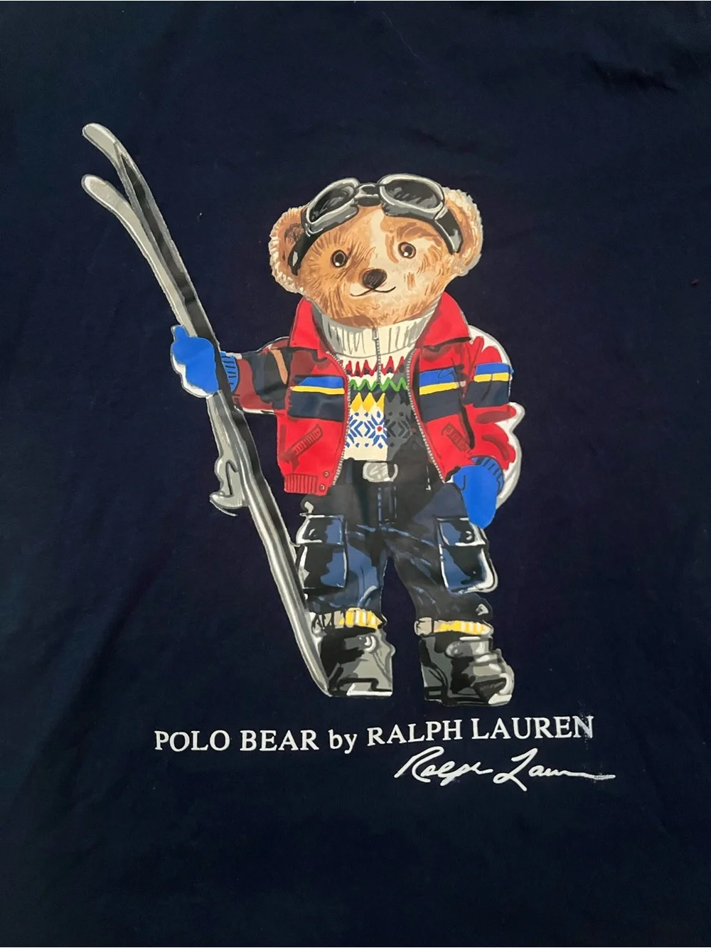 Polo Ralph polo bear shirt